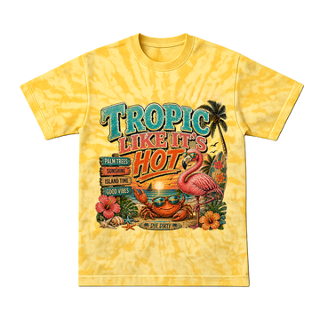 Dye Dirty Tropic Like It's Hot Tie-Dye T-Shirt