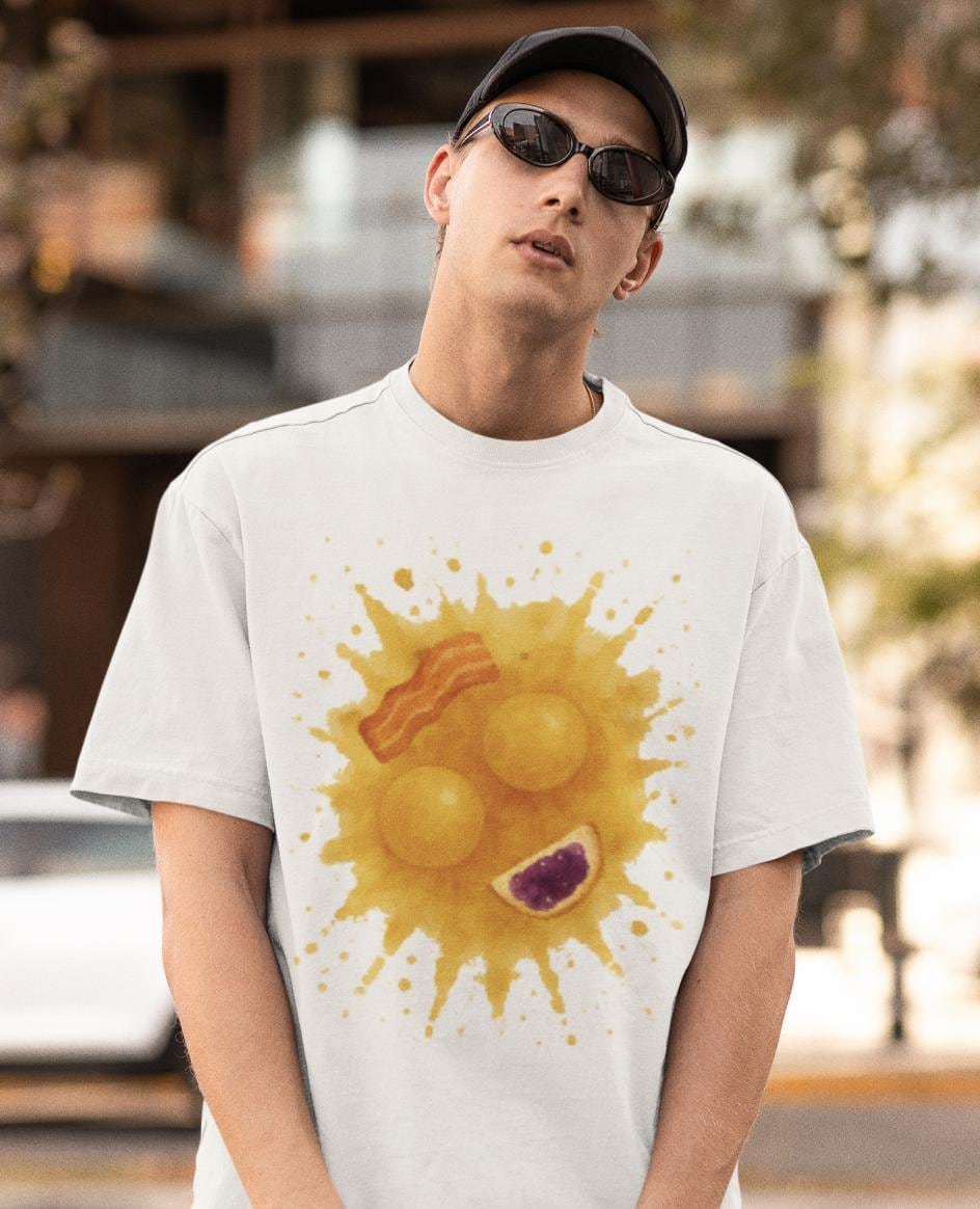 Dye Dirty Happy Breakfast T-Shirt