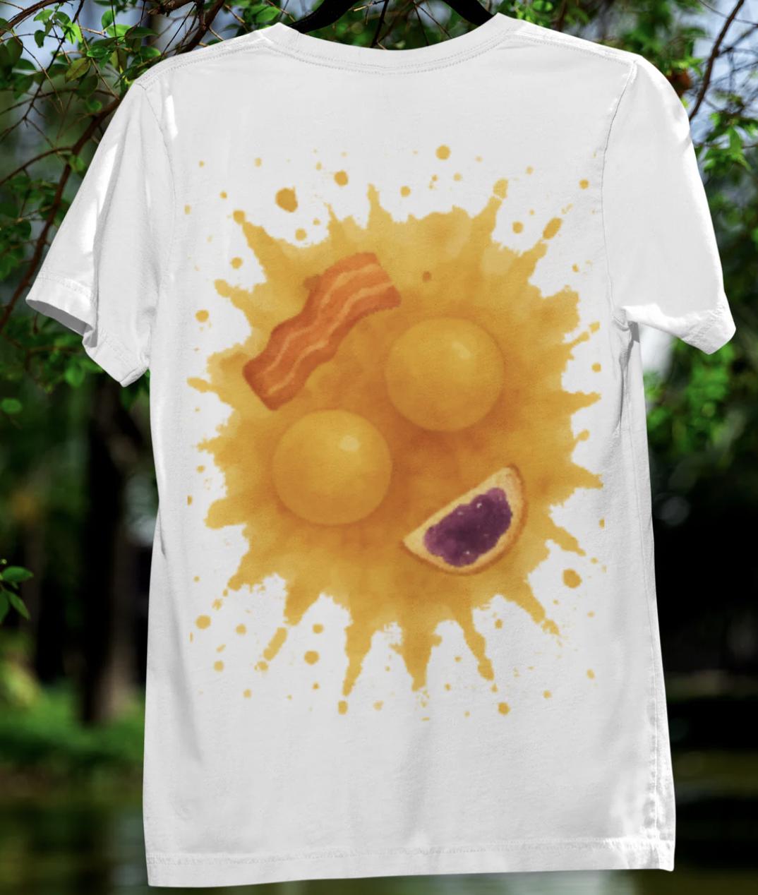 Dye Dirty Happy Breakfast T-Shirt