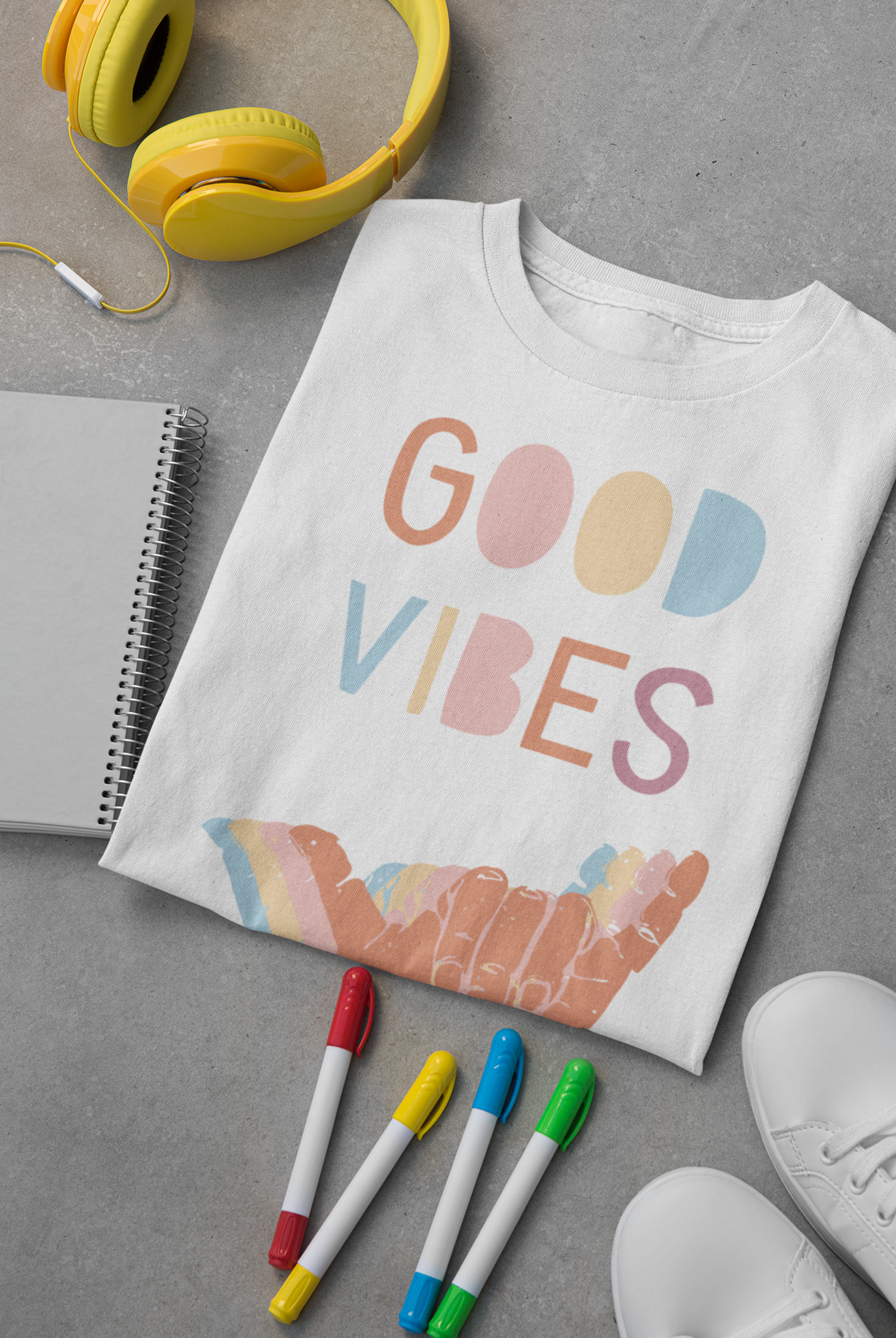 Dye DIrty Good Vibes Only T-Shirt