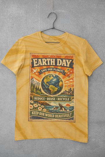 Dye Dirty Nature Earth Day TShirt
