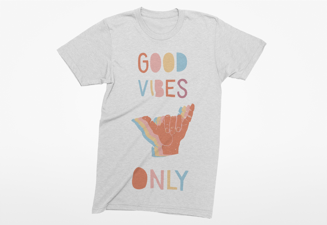Dye DIrty Good Vibes Only T-Shirt