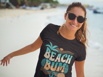 Dye Dirty Beachy Vibes Coastal T-Shirt